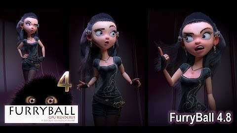 FurryBall GPU render - Introduction (4.8) for various industries