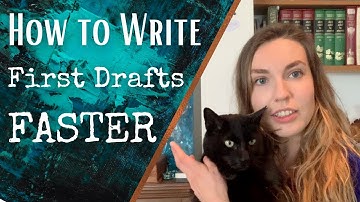 How to Write Your First Draft FASTER I Ethereal Books
