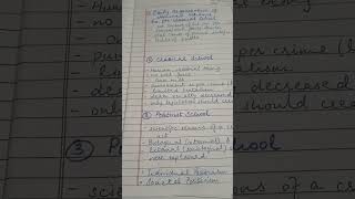 Theoretical Perspectives - Early  explanation of criminal behavior.