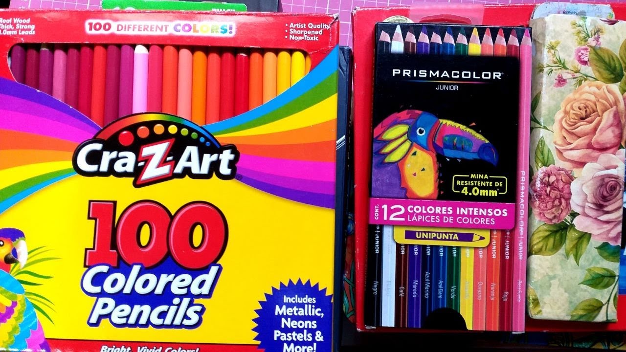 Atualização dos meus Top 12  Lápis de Cor