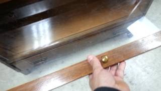 Antique mission/arts & crafts style Secretary desk