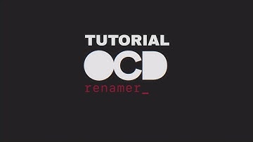 OCD Renamer for After Effects Tutorial