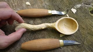 Carving a Rustic Spoon- Testing Flexcut's Spoon Carving Kit