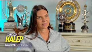 Simona Halep interviu în exclusivitate pentru Sports Festival