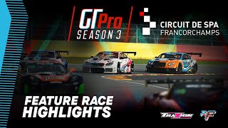 HIGHLIGHTS: rFactor 2 GT Pro Series Feature Race | Round 2 - Spa-Francorchamps