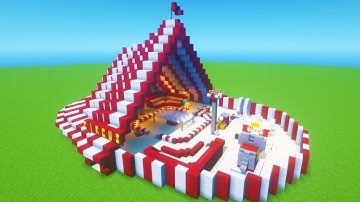 Minecraft Tutorial: How To Make A Circus "2021 City Builds"