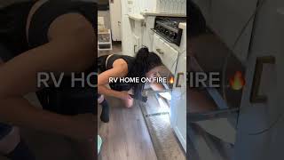 RV ON fire
