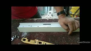 paano magkabit ng #loading arm para sa #swing door #push and pull? basic tutorial. step 2