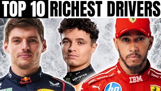 Celebrity Top 10 Highest Paid Formula 1 Drivers in 2025! 💰 Max Verstappen, Lewis Hamilton, Charles LeClerc Wealth