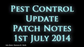 RSUpdate: Pest Control Update & Patch Notes [1st July 2014]