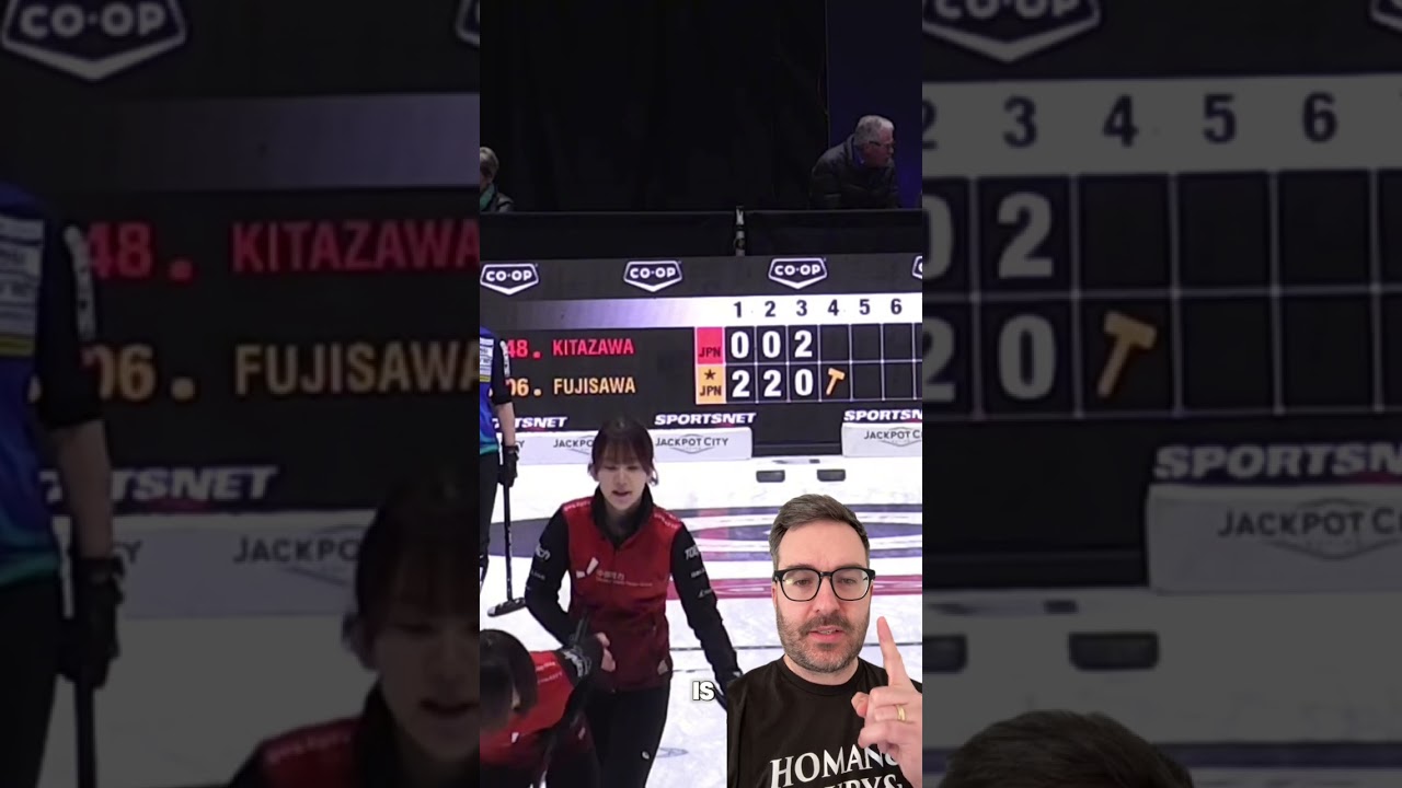 What is a spinner shot in curling?