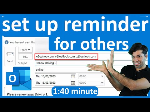 فيديو: كيف يمكنني إعادة توجيه تقويم Outlook الخاص بي؟