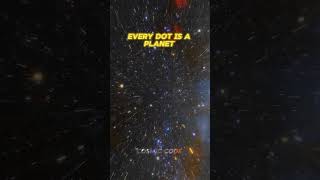 Every Dot is a Galaxy...  #shorts