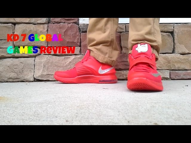 kd 7 global game on feet