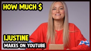 This Is How much money IJustine makes on YouTube 2024.