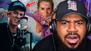 1000 BODIES IS INSANE!! Lil Mabu - BONNIE BLU (Live Mic Performance) REACTION