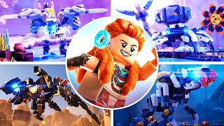 Lego Horizon Adventures - All Enemies and Fights 4K 60FPS