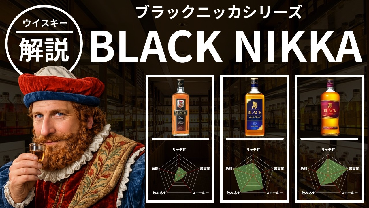 Review] A Complete Guide to the Black Nikka Series! [Japanese