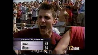 2002  Iowa at Miami OH/Kent State at Ohio State   Week 2   (WKRC Local 12 Highlights)