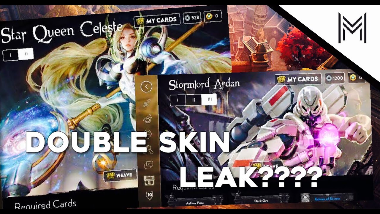 VAINGLORY - Star Queen Celeste Tier 2 and Stormlord Ardan Tier 3 LEAK