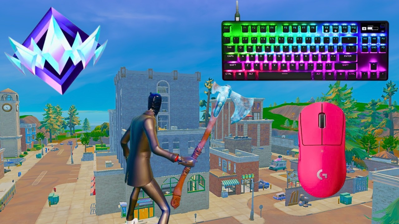 Fortnite Unreal Ranked Reload | Keyboard & Mouse Gameplay | 240 FPS  | 4K