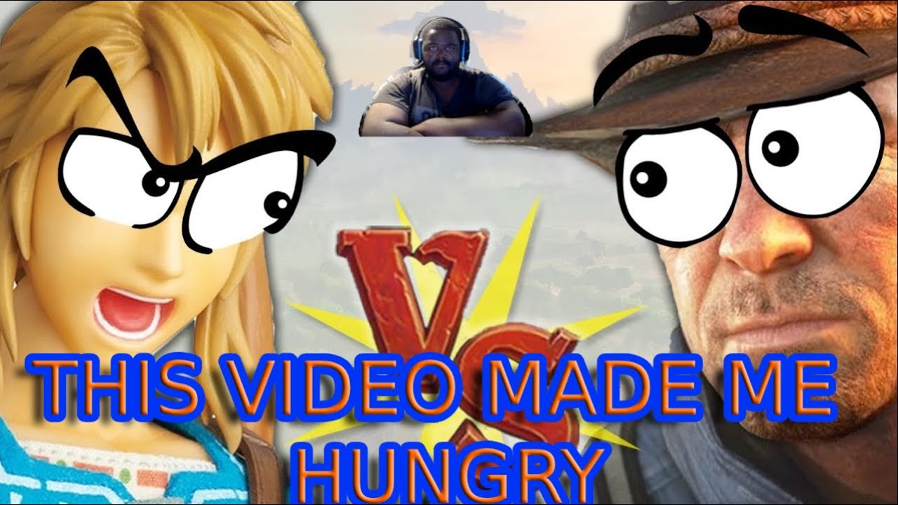 ZELDA vs RED DEAD 2, but explained with food REACTION