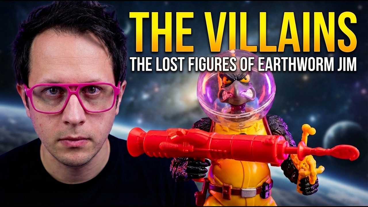 Earthworm Jim: The Bad Guys & The Toys That Never Made It | The Toyline Breakdown (Part 2)