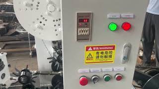 CS-C normal double reverse twisted barbed wire making machine #barbedwiremakingmachine #barbedwire