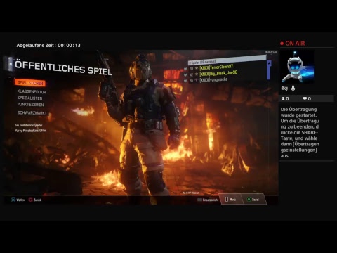 PS4-Live-Übertragung