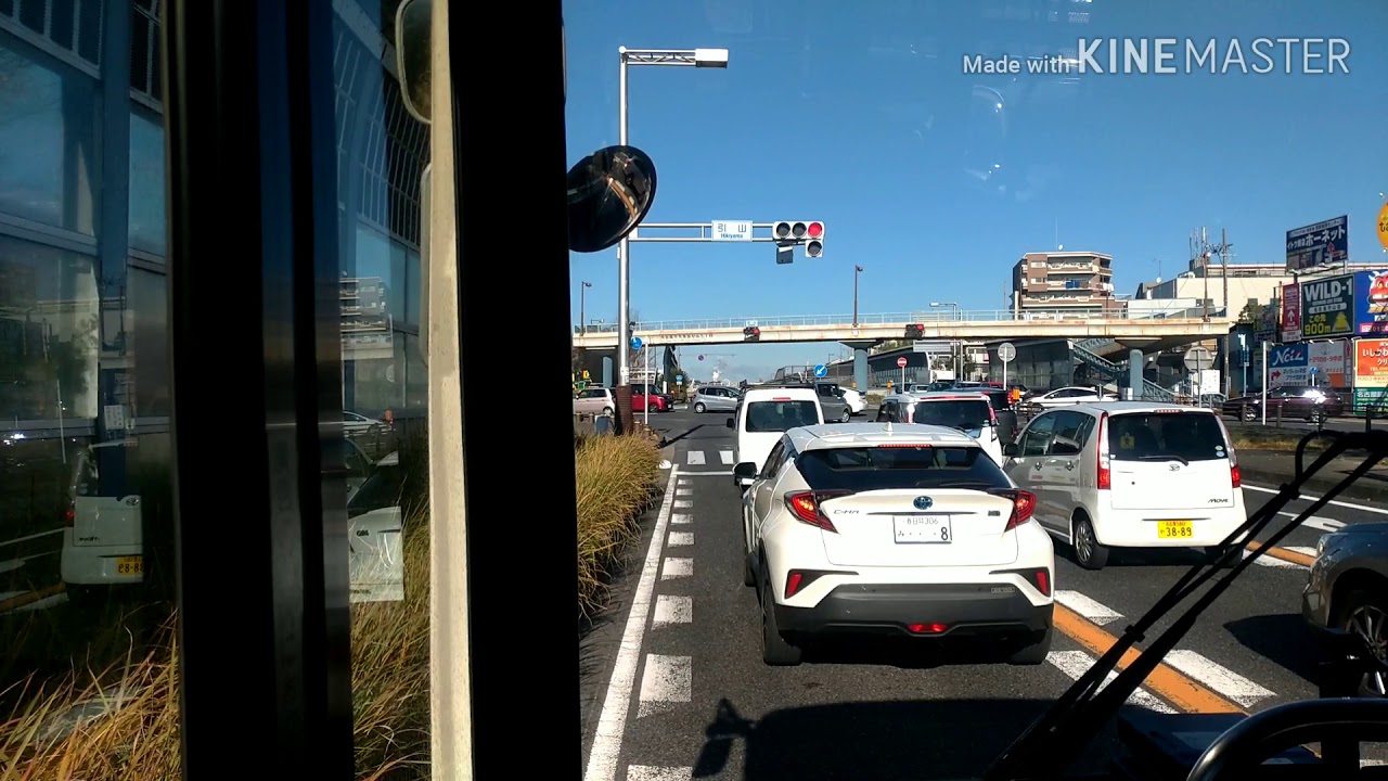 [前面展望]上社12系統小幡経由緑ヶ丘住宅行き　上社→緑ヶ丘住宅　NMS-14