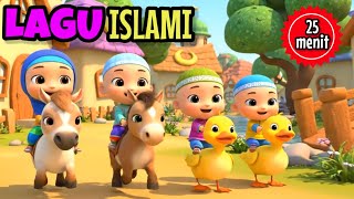 Lagu anak islami 25 menit - sholawat badar,Hasbi rabbi sholawat Busyro allahul kahfi Tibbil qulub