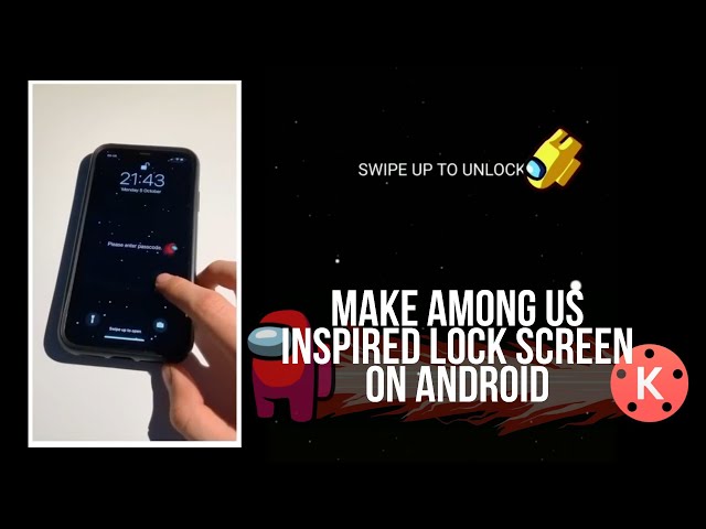 HOW TO MAKE AMONG US LIVE WALLPAPER WITH VIVAVIDEO 