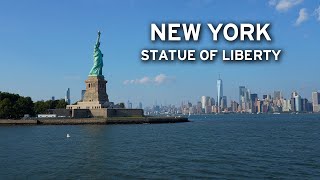 🇺🇸 New York City - Statue of Liberty   [4K]