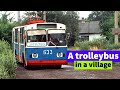 The World’s Only Village Trolleybus Of Solonceni, Moldova