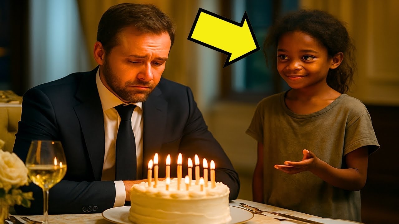 MILLONARIO PASABA SU CUMPLEAÑOS SOLO… HASTA QUE UNA NIÑA DE LA CALLE LE PIDIÓ PASARLO CON ÉL