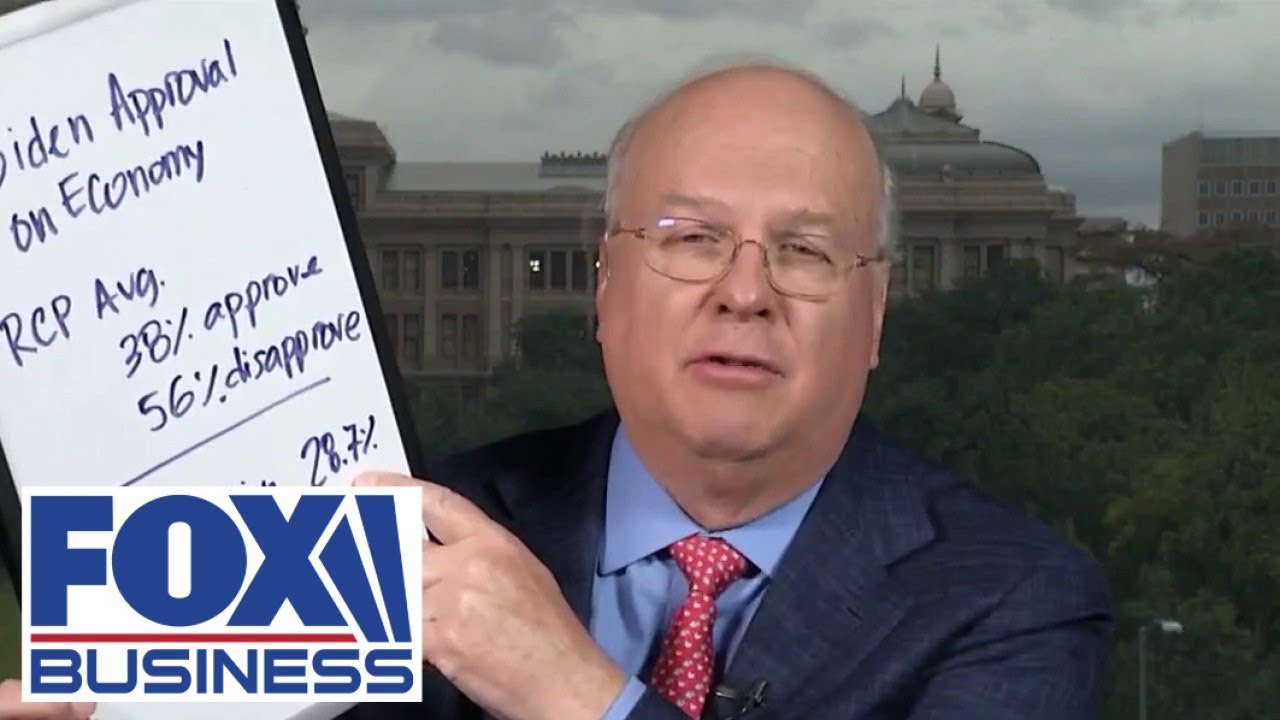 Karl Rove: Biden approval rating about to get worse