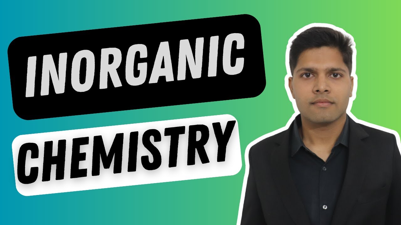 Inorganic Chemistry - Tips to score full marks in JEE (by AIR 1)