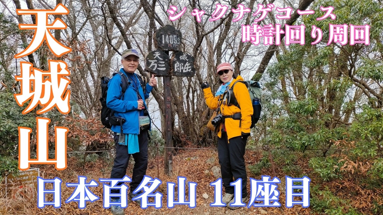【 天城山 】11座目 日本百名山 万三郎岳( 天城山 )へシャクナゲコース時計回り周回で行ってきました。富士山と海、ブナ巨木 絶景でした。 2025.11.23、2017.11.22  撮影。