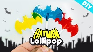 How to Make BATMAN Lollipops Candy ! Superhero BATMAN Candy l Satisfying Video