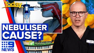 Coronavirus: Nebuliser believed to be cause of hotel outbreak | 9 News Australia