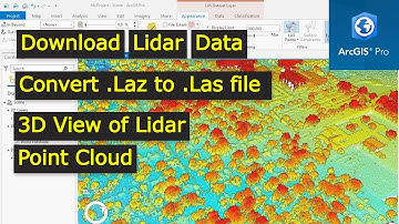 How To Download Lidar Data | Convert Laz file Into Las in ArcGIS Pro