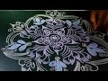 Black board rangoli dijain PART-30 Date /7/6/2026