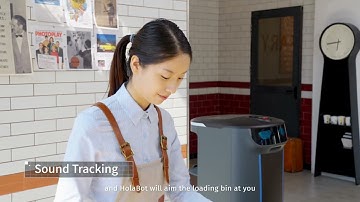 HolaBot. A Smart Dish Return Robot.