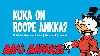 11 faktaa Roope Ankasta, joita et ehkä tiennyt