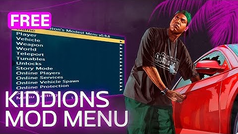 GTA 5 Mod Menu PC (2025) / Free Kiddions Cheat, Money Hack & Online Mods