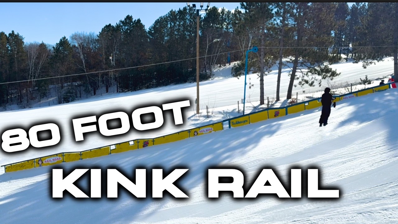 REDBULL ROWDY RAILROAD (80-футовая извилистая железная дорога)