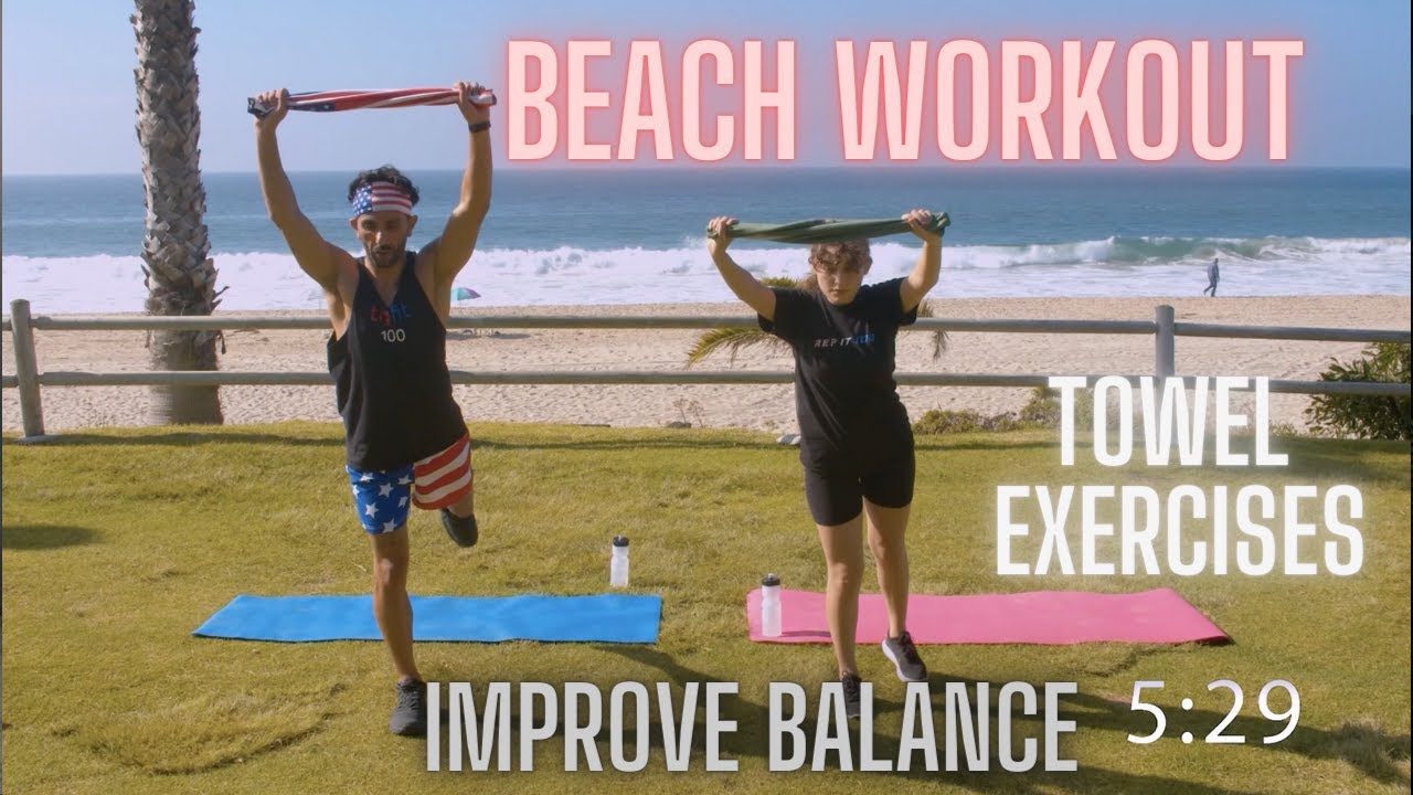 Towel Exercise, Stability and Balance, Entry Level