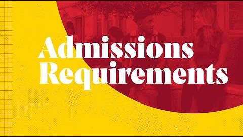 Stan State Admissions Requirements