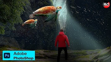 TURTLE  Photoshop Manipulation Tutorial || Speed Art  +  PSD file
