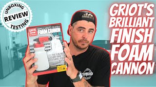 Griots Brilliant Finish Foam Cannon Unboxing and Review